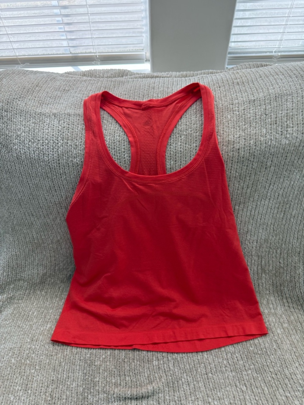 Lululemon Red Tank Top